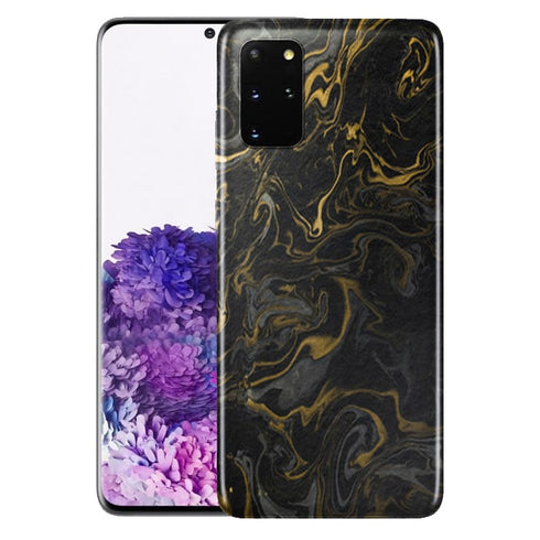 Coque samsung S20 marbre or