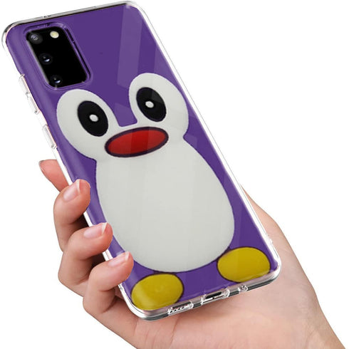 Animal Fun | Coque samsung S20 pingouin | S20+ , S20 Ultra | Housse Tel portable Collection Animaux MaCoquePerso