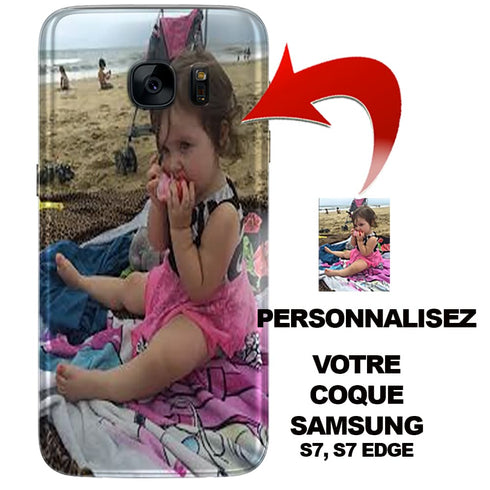 Personnalise ta Coque Samsung Galaxy S7 avec des photos, images, Textes