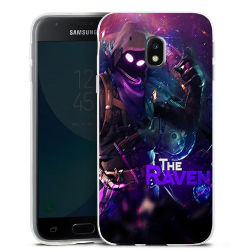 coque fortnite samsung j3 2017 Serie Raven en Silicone
