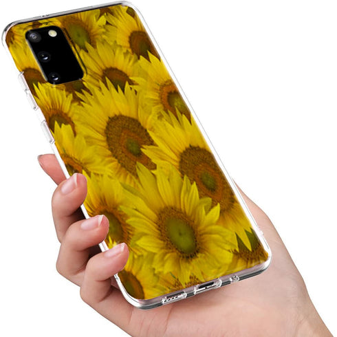 Sunflower | Coque samsung galaxy S20 tournesol | S20+, S20 Ultra | Protection portable, Plexi-Glass, Silicone, Motif à Fleurs MaCoquePerso
