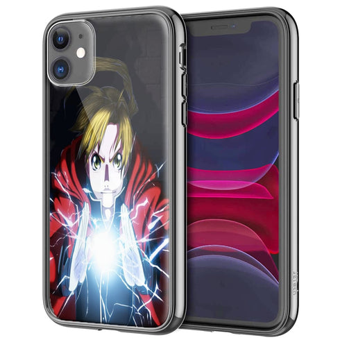 Coque Edward Full Metal Alchemist pour Smartphones iPhone, Samsung, Huawei, Xperia
