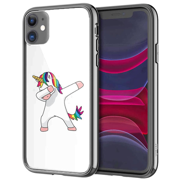 Coque Licorne Dab pour téléphones portables iPhone, Samsung, Huawei, Xperia