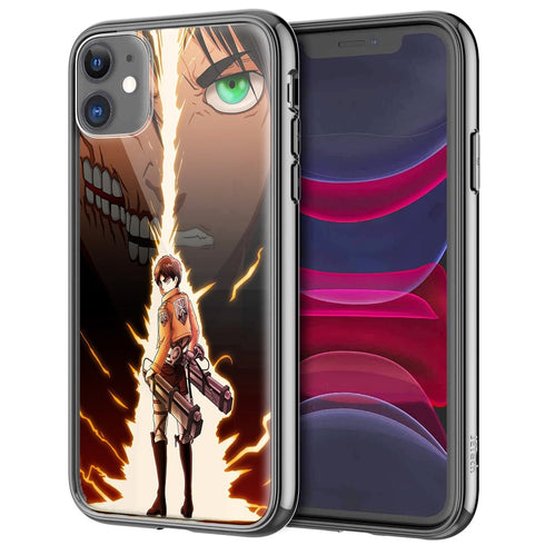 Coque telephone Attaque des Titans pour smartphones iPhone, Samsung, Huawei, Xperia