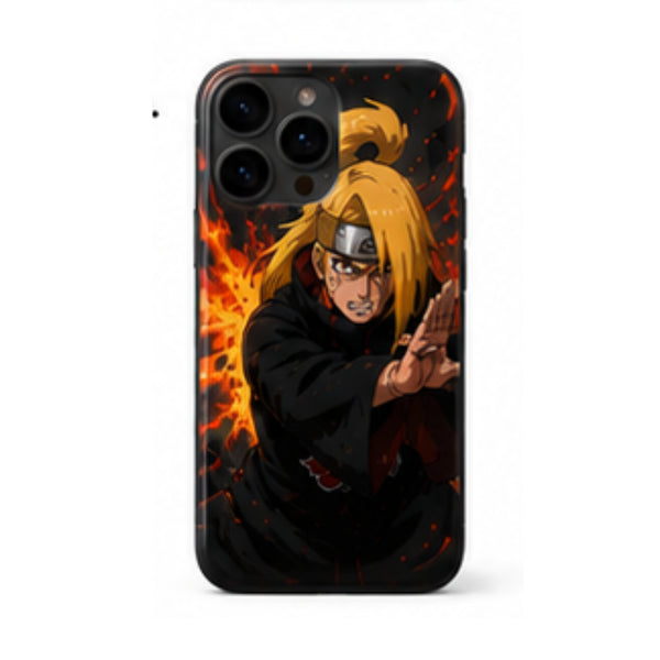 Coque Deidara Naruto pour iPhone Samsung Oppo Xiaomi en silicone avec impression UV HD