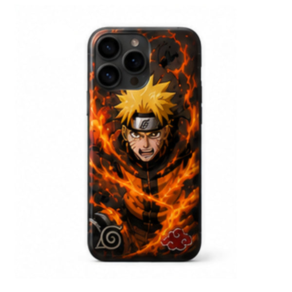 Coque Naruto Uzumaki Naruto pour iPhone Samsung Oppo Xiaomi en silicone avec impression UV HD