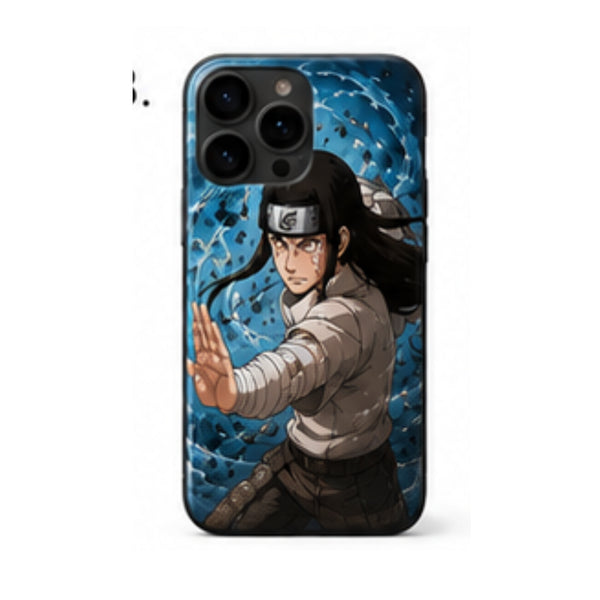 Coque Neji Hyuga Naruto pour iPhone Samsung Oppo Xiaomi en silicone avec impression UV HD