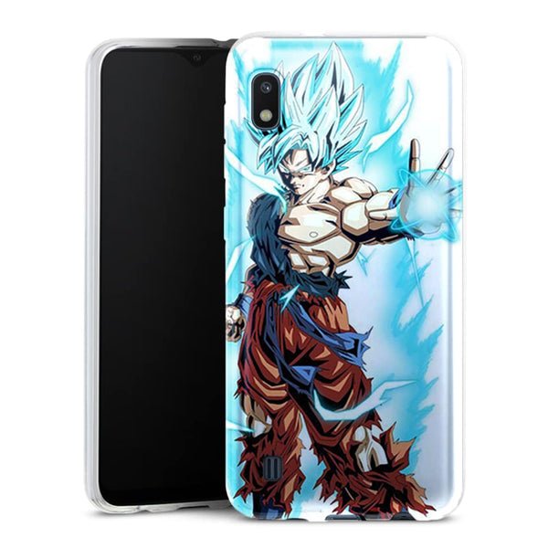 Coque pour Samsung A10 Super Saiyan Bleu - MaCoquePerso