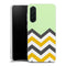 Coque Samsung A36 5G originale Zig Zag Menthe, idée cadeau ambiance cosy et douce à offrir, collection aesthetic