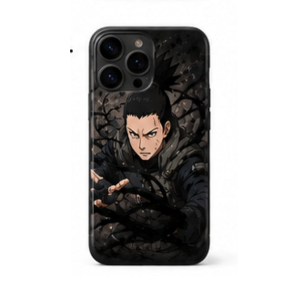 Coque Shikamaru Nara Naruto pour iPhone Samsung Oppo Xiaomi en silicone avec impression UV HD