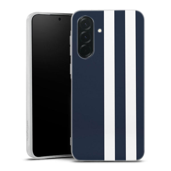 Look Aesthetic sportif, la Coque pour Samsung A36 5G Racing Bleu habille le smartphone, protection anti-chocs aesthetic blue