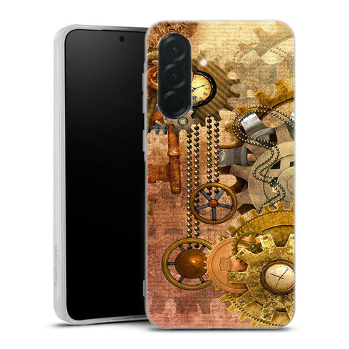 Coque pour Samsung A36 5G Steampunk, idée cadeau livraison rapide pour elle, style aesthetic