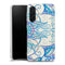 Coque pour Samsung A36 5G Vintage Pearl Floral, protection silicone, motif à fleurs aesthetic pour elle