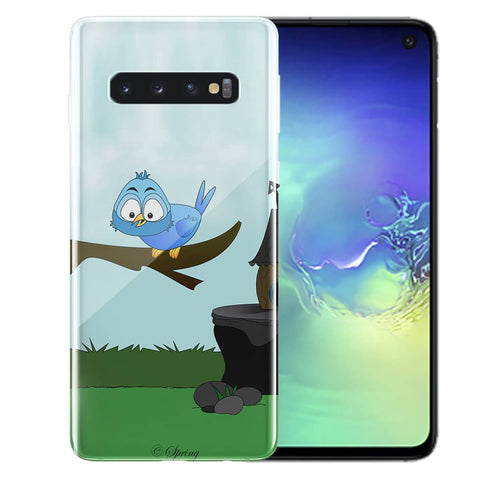 Coque incassable Plexi Early Birds pour Samsung S10