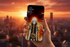 Energie orange Naruto transformation imprimé sur une coque anti-chocs Samsung a13 5g