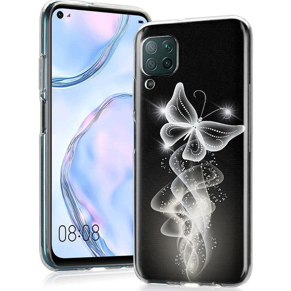 Coque Bumper Silicone Papillon Star pour Huawei P40 Lite
