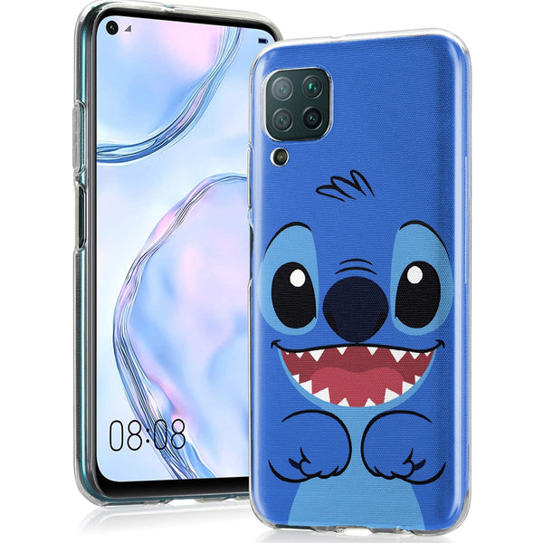 Stitch - Coque Bumper Silicone Téléphone Huawei P40 Lite
