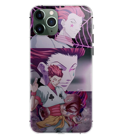 Hisoka | Coque Samsung J8 2018 | Motif Manga Card Hunter X Hunter | Housse Silicone Souple MaCoquePerso