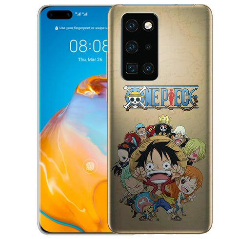 Huawei P40, P40 PRO, Coque Motif One Piece Mini Manga