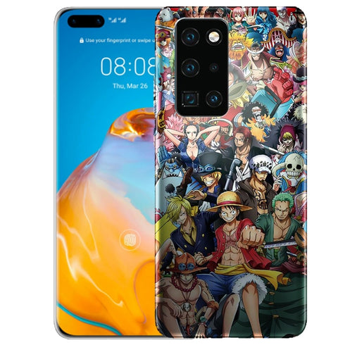 One Piece Wolrd - Coque Huawei P40, P40 Pro en silicone Style Manga
