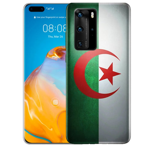 Drapeau Algerie, Coque Huawei P40, P40 PRO