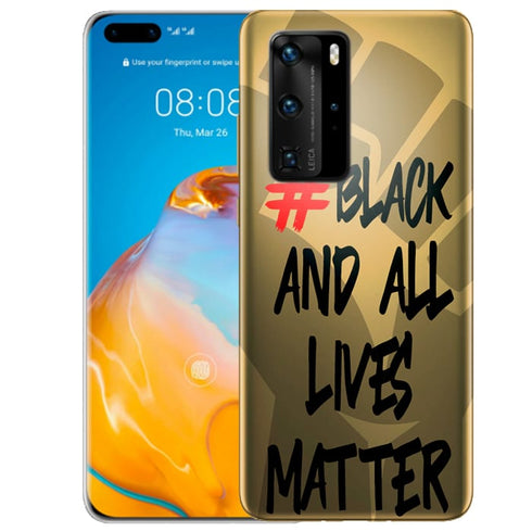 Black Lives Matter, Coque Huawei P40 Pro, P40