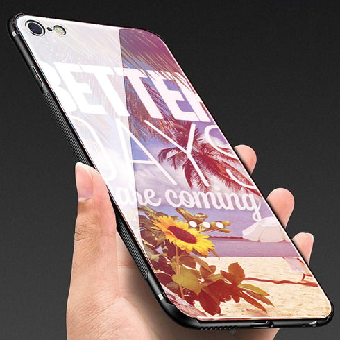 Better Days | Coque en Silicone, Verre | Tpu Antichocs | Protection Compatible smartphones iPhone - MaCoquePerso