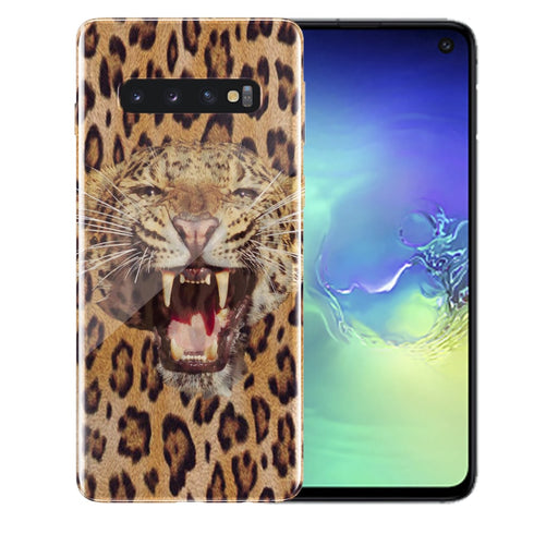 Coque Plexi Leopard pour Samsung S10