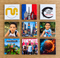 Lot de 9 magnets personnalisables - Transformez Votre Décoration