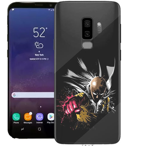 Manga | Ma Coque Samsung S9 One Punch-Man | S9 Plus, Bumper Tpu + Verre trempé MaCoquePerso