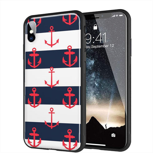 Marine | Coque Huawei P40 Lite Marinière Bleu Blanc | Silicone, Tpu, Antichocs | P40, P40 Pro MaCoquePerso