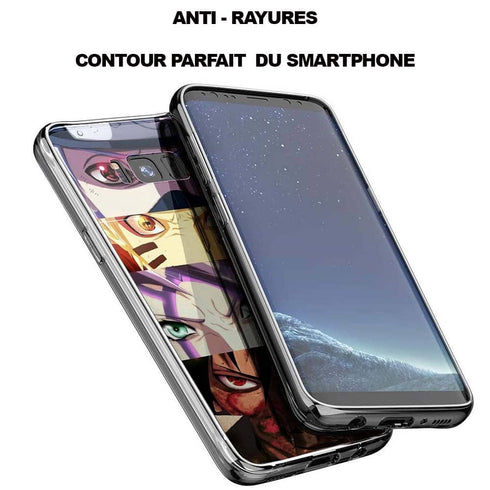 Coque Galaxy S8 Samsung Naruto Regards en Verre trempé à Nouméa