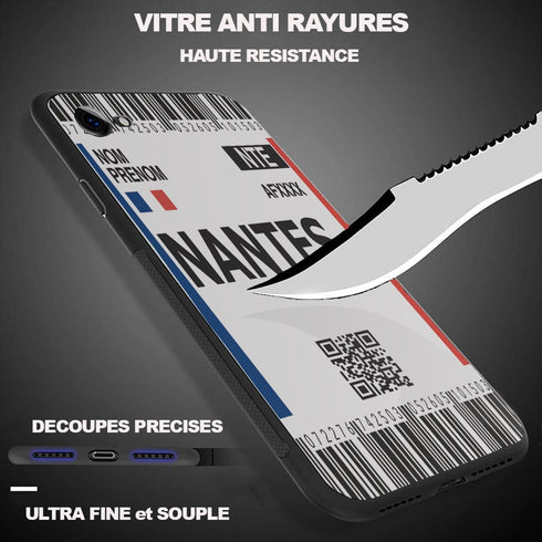 Souvenirs de Nantes | Coque de telephone iPhone X Nantes | XS, XE, Housse antichocs MaCoquePerso