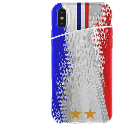 Coque de telephone football France | iPhone, Samsung Galaxy, Huawei | Silicone, Tpu, Antichocs | Verre Trempé MaCoquePerso