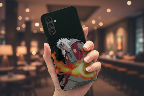 Puissance maitrisée Naruto - Coque Samsung a13 en silicone, collection Manga