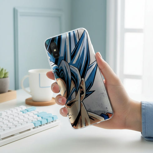 Coque renforcée pour Xiaomi Redmi 9 Blue Sangoku