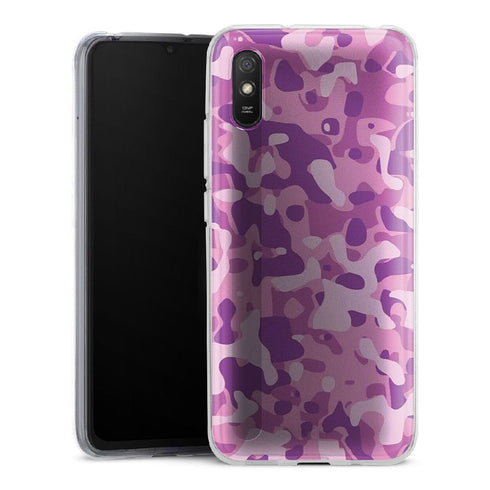 Coque pour Xiaomi Redmi 9 Camo Rose Army - XIAOMI REDMI 9