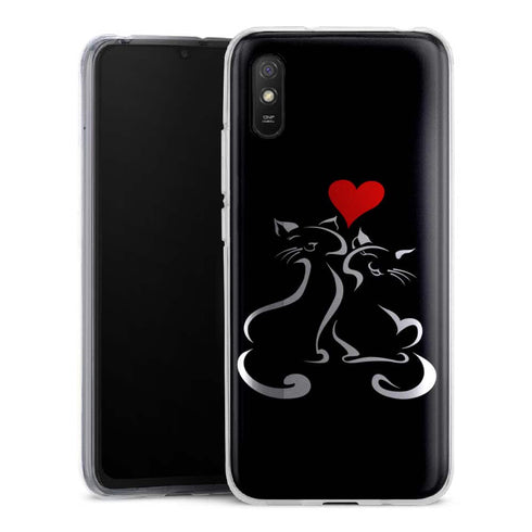 Coque Xiaomi Redmi 9 Cats Love - XIAOMI REDMI 9A