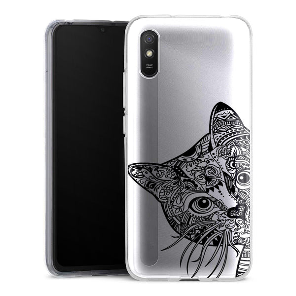 Coque Xiaomi Redmi 9 Chat Azteque - XIAOMI REDMI 9A