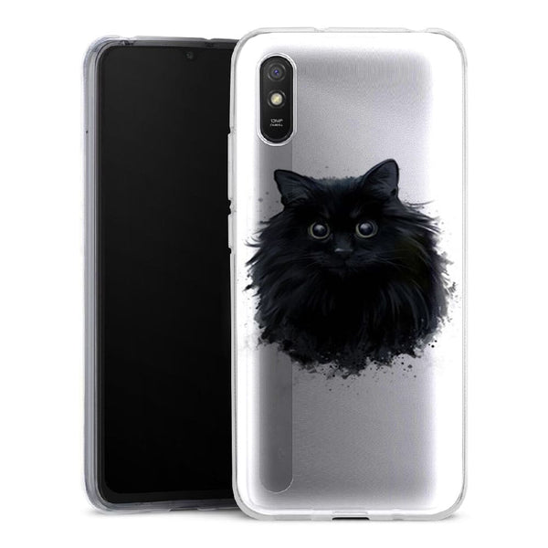 Coque Xiaomi Redmi 9 Chat Noir - XIAOMI REDMI 9A