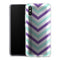 Coque pour Xiaomi Redmi 9 Chevrons Azteque Violet - XIAOMI REDMI 9A