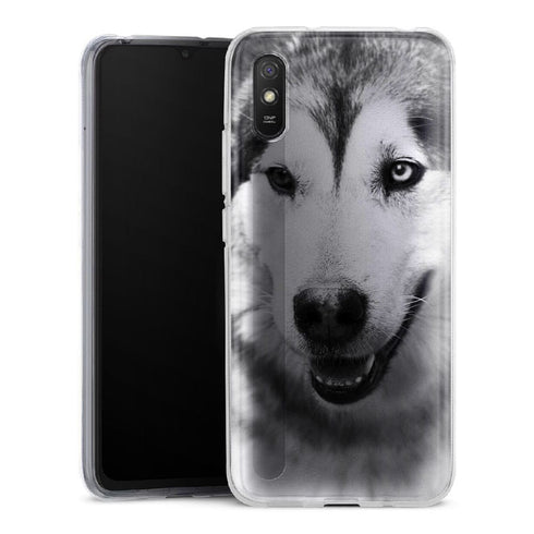 Coque Xiaomi Redmi 9 Husky aux Yeux Clairs - XIAOMI REDMI 9A