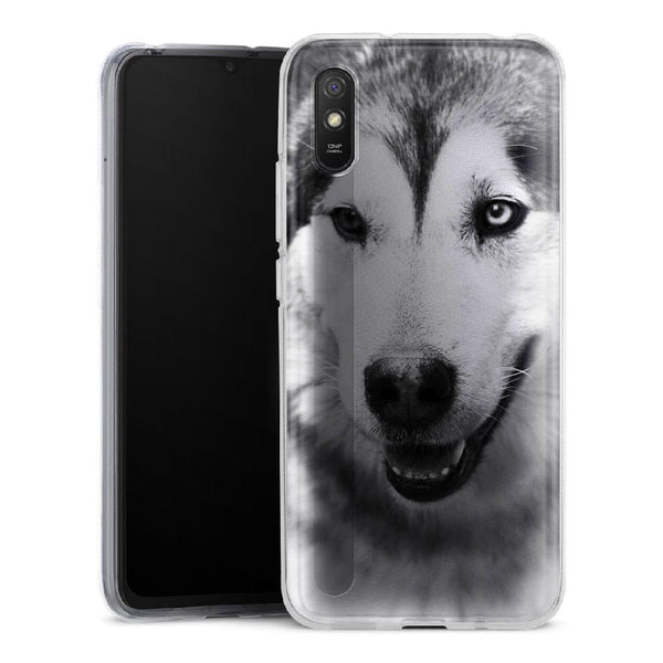 Coque Xiaomi Redmi 9 Husky aux Yeux Clairs - XIAOMI REDMI 9A