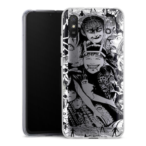 Coque Xiaomi Redmi 9 Junji ito Collage - XIAOMI REDMI 9A