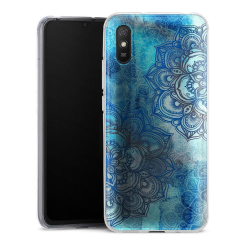 Coque pour Xiaomi Redmi 9 Blue Lost Mandala - XIAOMI REDMI 9A