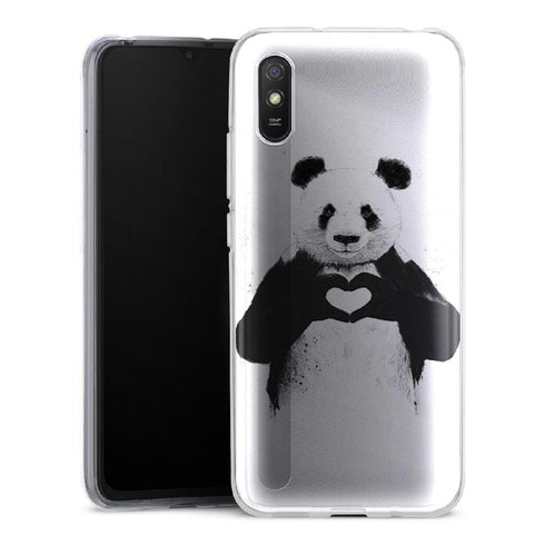 Coque Xiaomi Redmi 9 Panda Love - XIAOMI REDMI 9A