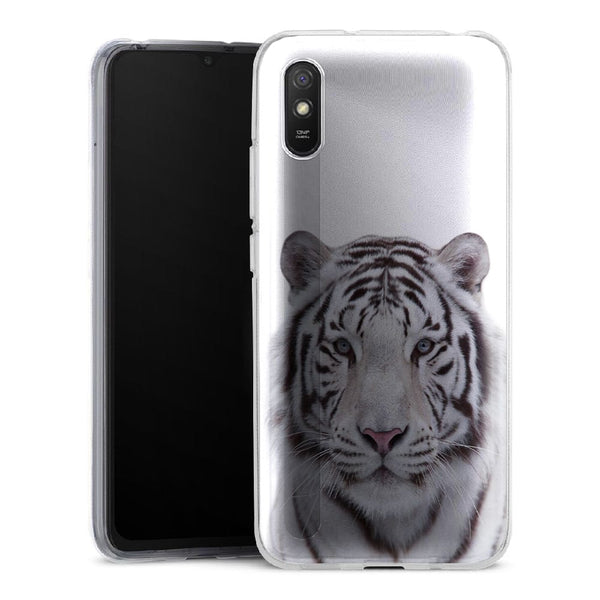 Coque Xiaomi Redmi 9 Tigre Blanc - XIAOMI REDMI 9A