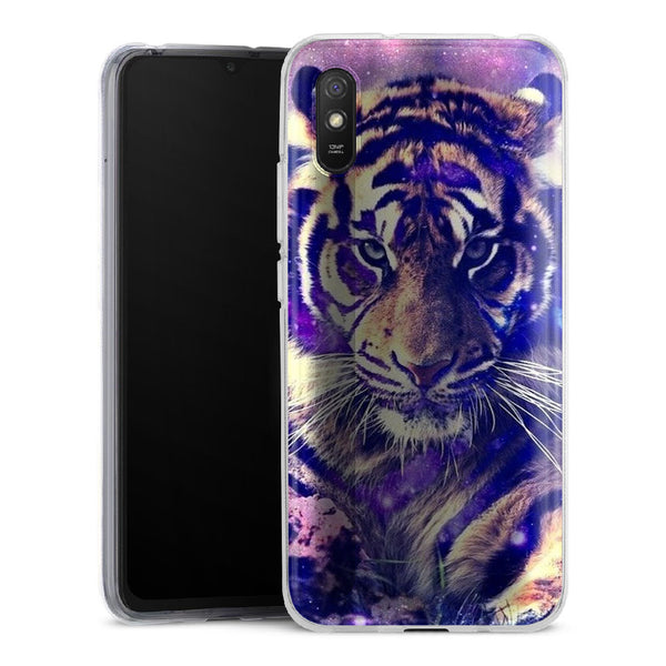 Coque Xiaomi Redmi 9 Tigre Bleu de Russie - XIAOMI REDMI 9A