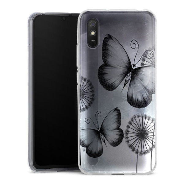 Coque silicone Xiaomi Redmi 9a, Redmi 9 pour les Filles