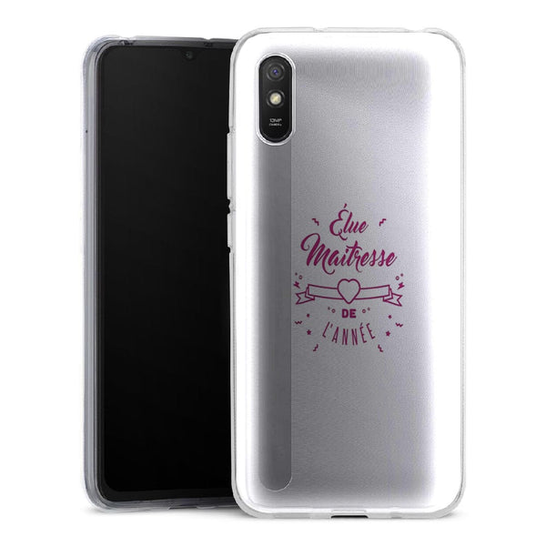 Coque silicone Xiaomi Redmi 9a, Redmi 9 pour les Filles
